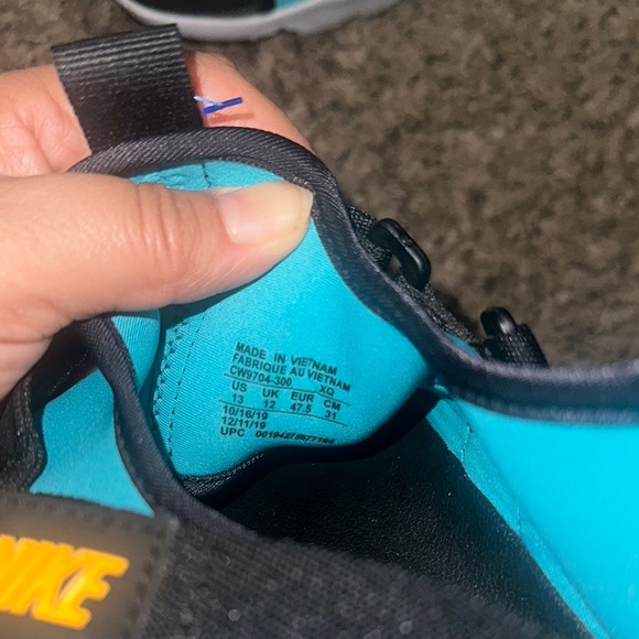 Nike Kids Sandals - Blue and Black - Picture 10 of 10